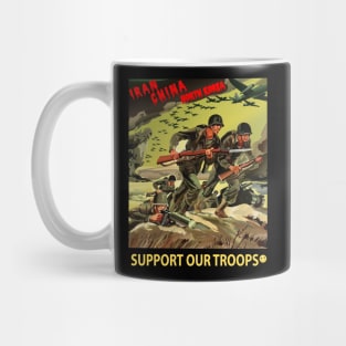 Iran - China - N Korea - Support Our Troops Mug